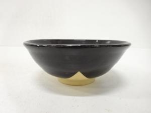 黒釉　茶碗